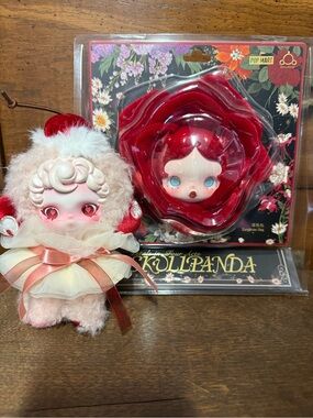 Skull Panda x Pop Mart- NEW Ear Bud Case and NWOB Skull Panda